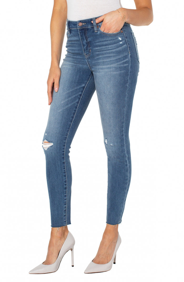 Abby Ankle High Rise Skinny Eckelson | Eckelson